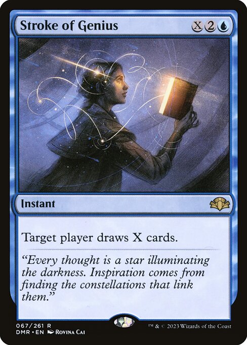 Stroke of Genius from Dominaria Remastered