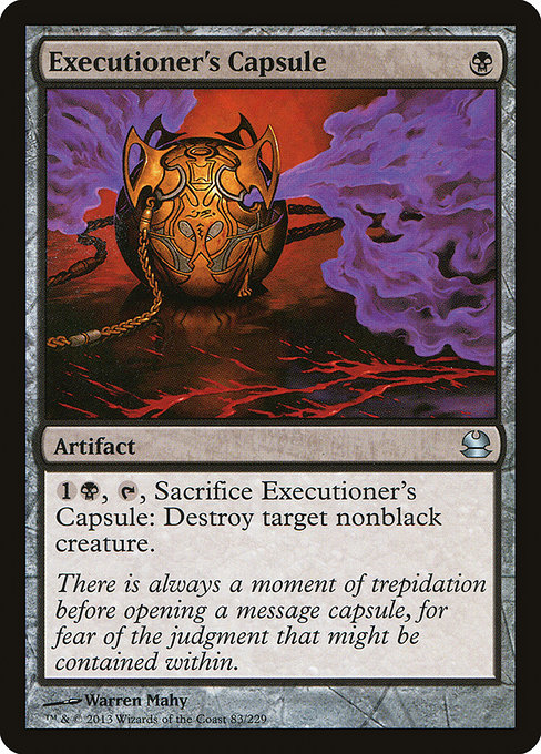 Executioner's Capsule from Modern Masters