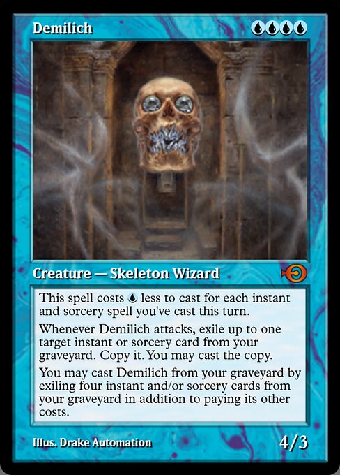 Demilich from Magic Online Promos