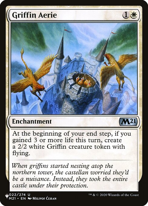 Griffin Aerie from The List