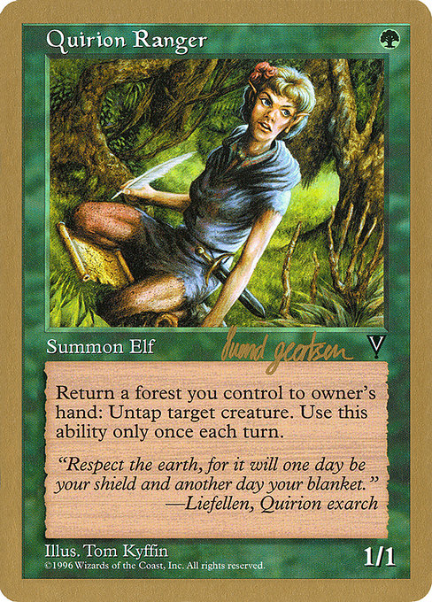 Quirion Ranger from World Championship Decks 1997