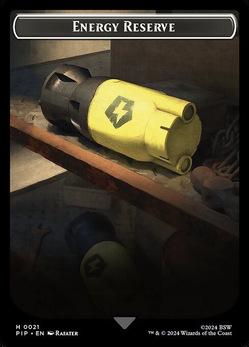 Energy Reserve from Fallout Tokens