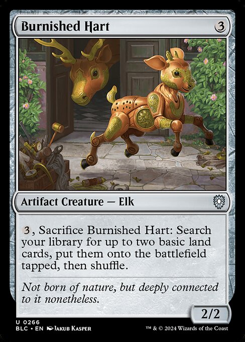 Burnished Hart from Bloomburrow Commander