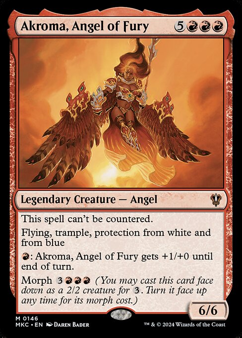Akroma, Angel of Fury highlighted card art