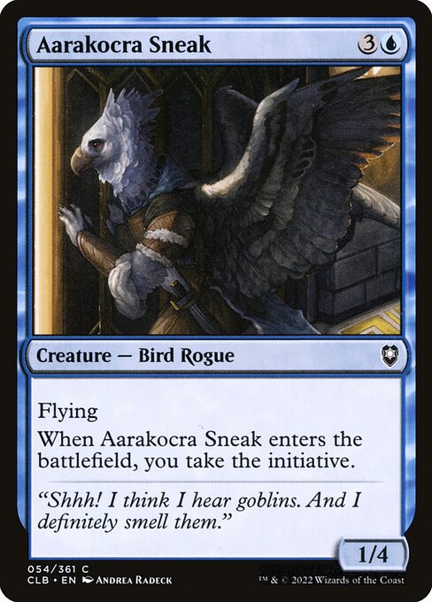 Aarakocra Sneak highlighted card art