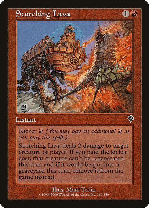 Scorching Lava highlighted card art