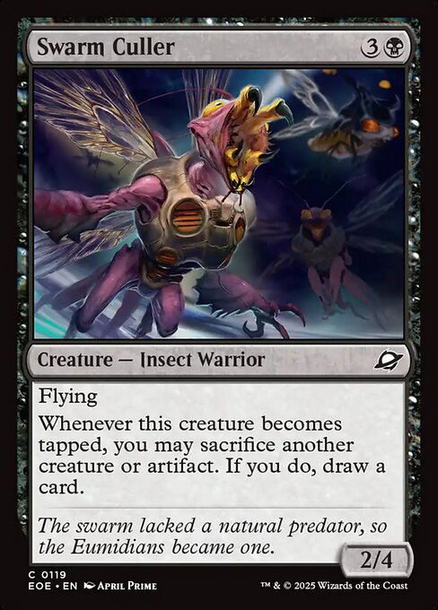 Swarm Culler highlighted card art