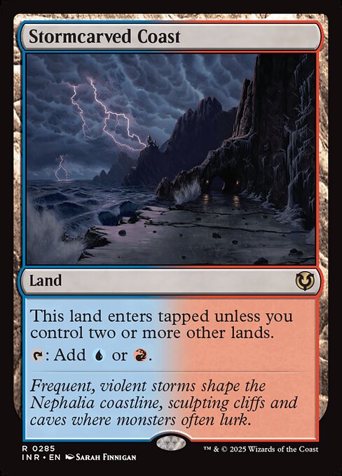 Stormcarved Coast highlighted card art