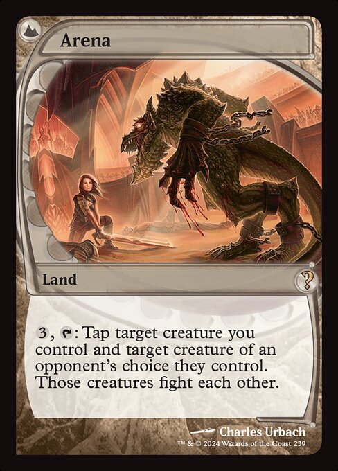 Arena highlighted card art