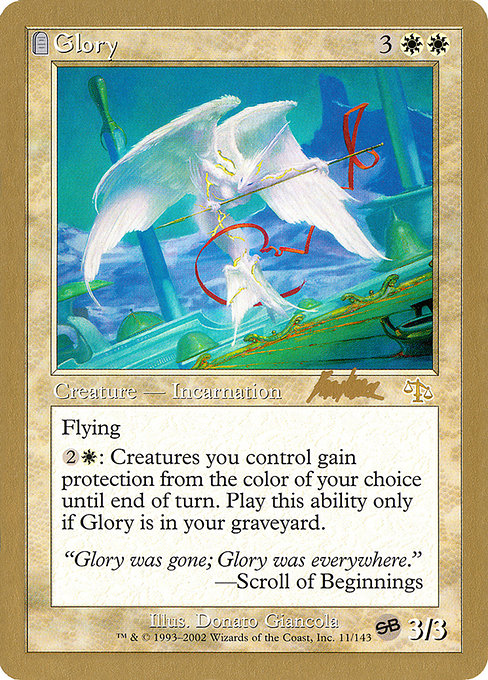 Glory from World Championship Decks 2002