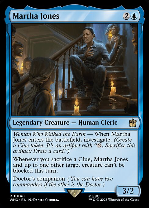 Martha Jones highlighted card art