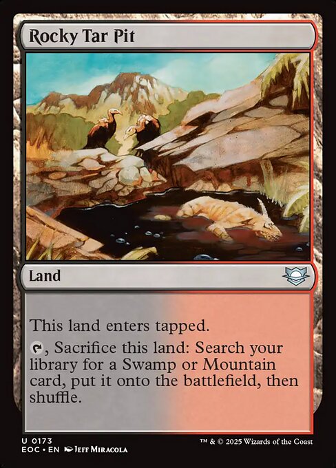 Rocky Tar Pit highlighted card art