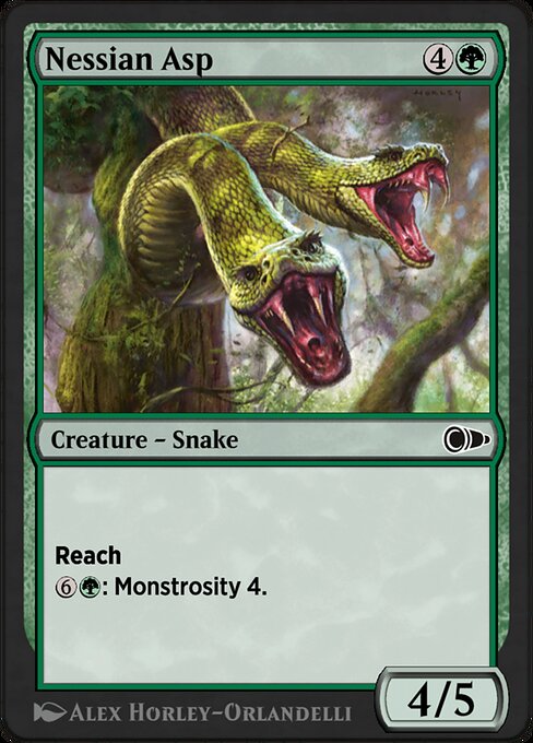Nessian Asp highlighted card art