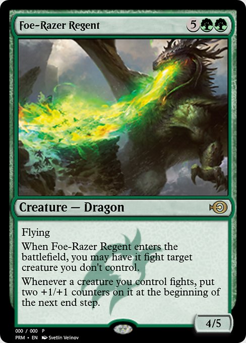 Foe-Razer Regent from Magic Online Promos