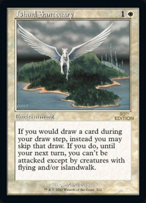 Island Sanctuary highlighted card art