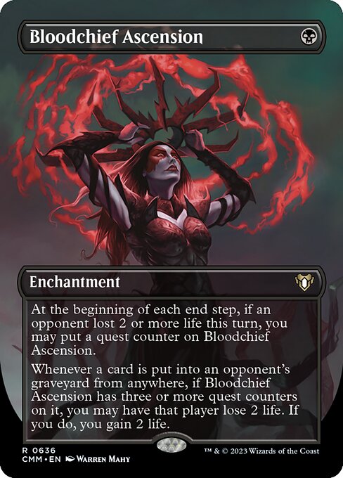 Bloodchief Ascension from Commander Masters