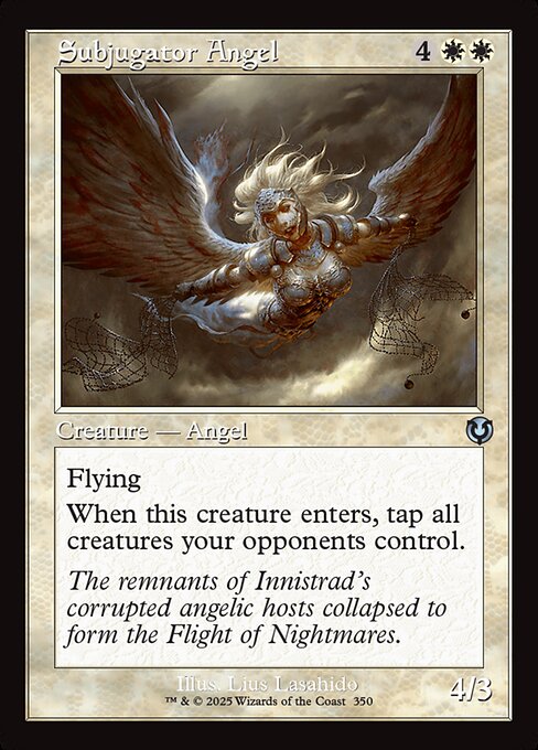 Subjugator Angel highlighted card art