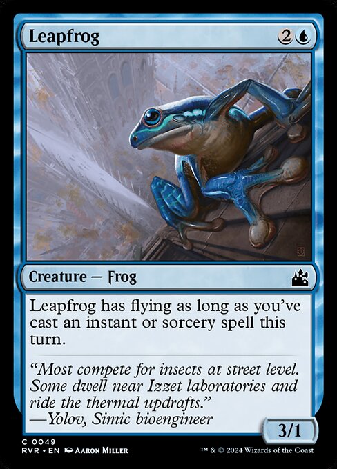 Leapfrog from Ravnica Remastered