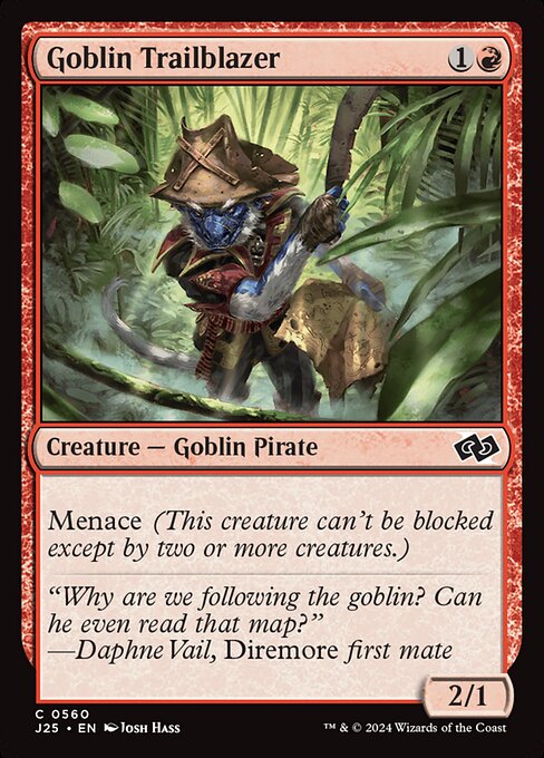 Goblin Trailblazer highlighted card art