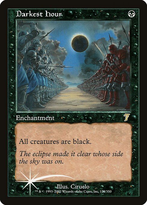 Darkest Hour highlighted card art