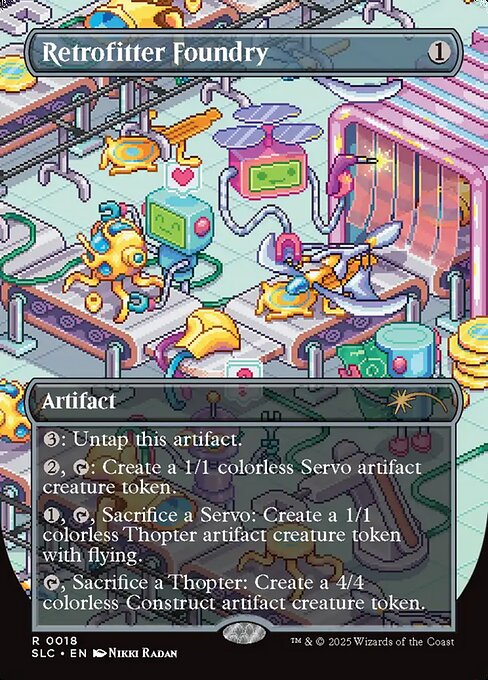 Retrofitter Foundry from Secret Lair Countdown