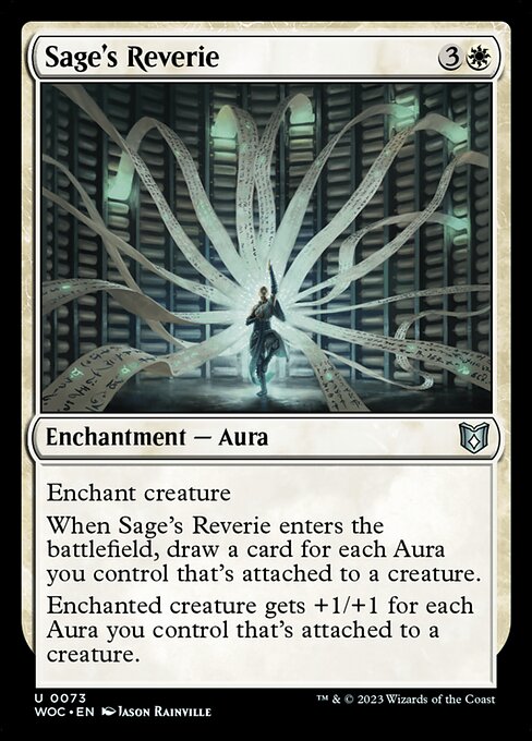 Sage's Reverie from Wilds of Eldraine Commander