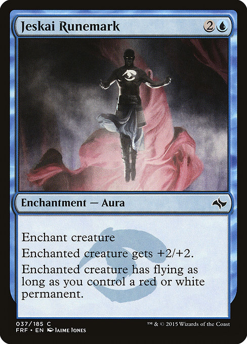 Jeskai Runemark highlighted card art