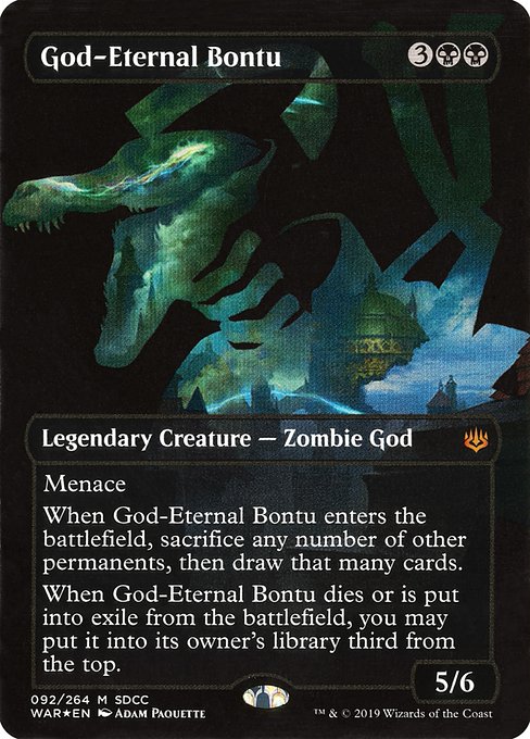 God-Eternal Bontu from San Diego Comic-Con 2019