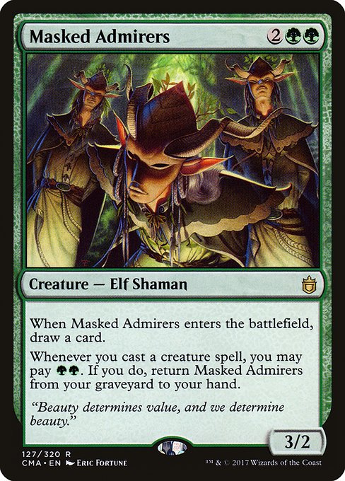 Masked Admirers from Commander Anthology