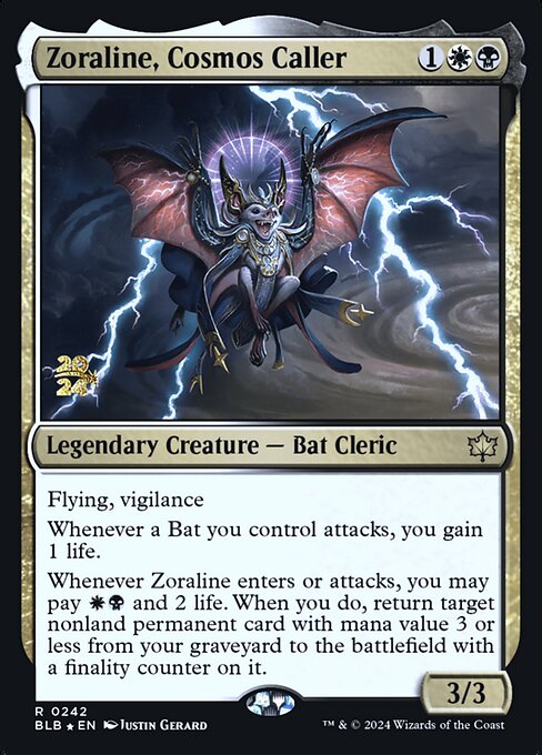 Zoraline, Cosmos Caller highlighted card art