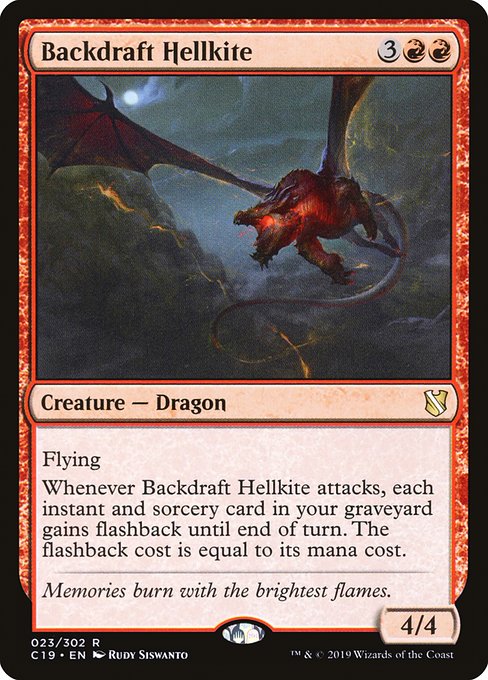 Backdraft Hellkite from Commander 2019
