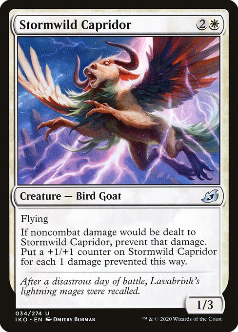 Stormwild Capridor highlighted card art