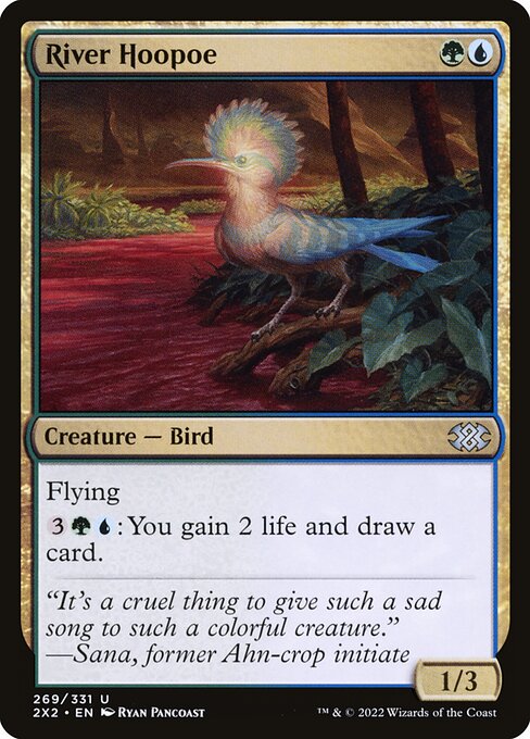 River Hoopoe highlighted card art