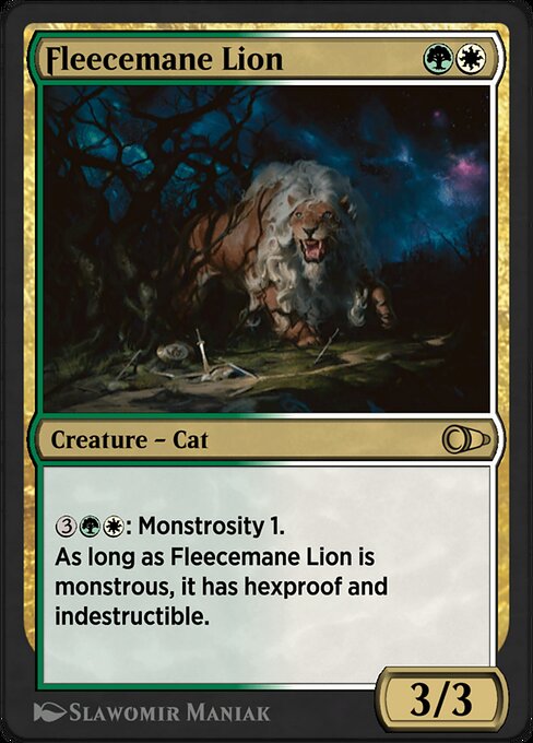 Fleecemane Lion highlighted card art