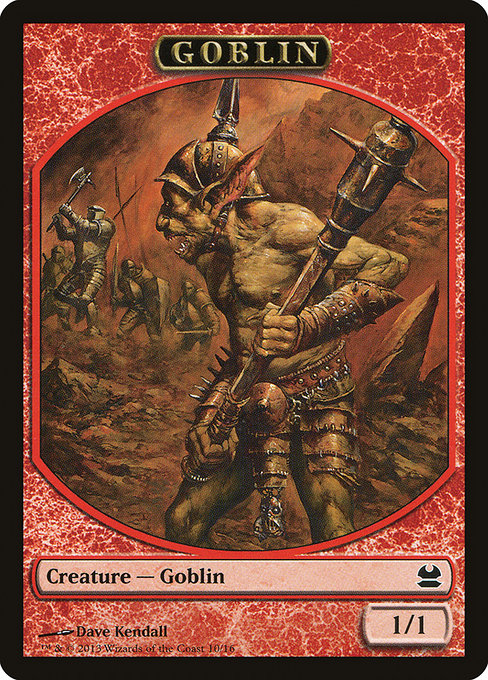 Goblin from Modern Masters Tokens