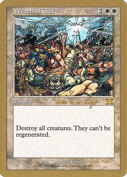 Wrath of God from World Championship Decks 2000