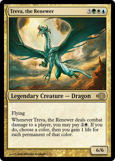 Treva, the Renewer highlighted card art