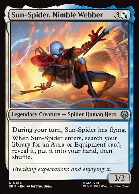 Sun-Spider, Nimble Webber highlighted card art