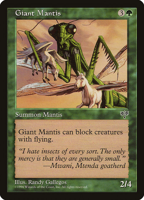 Giant Mantis from Mirage