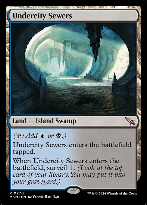 Undercity Sewers highlighted card art