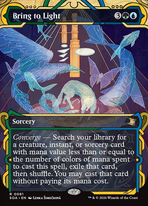 Bring to Light highlighted card art