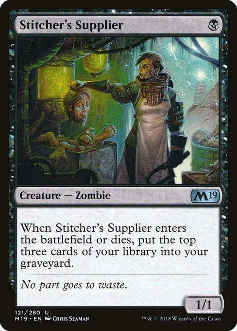 Stitcher's Supplier from Core Set 2019