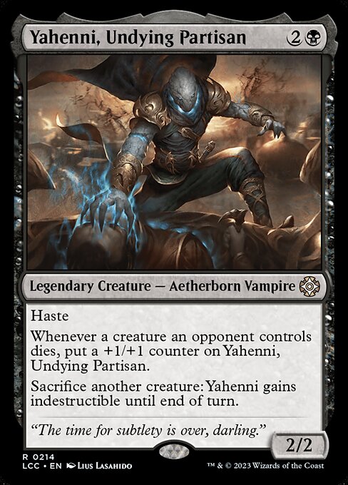 Yahenni, Undying Partisan from The Lost Caverns of Ixalan Commander