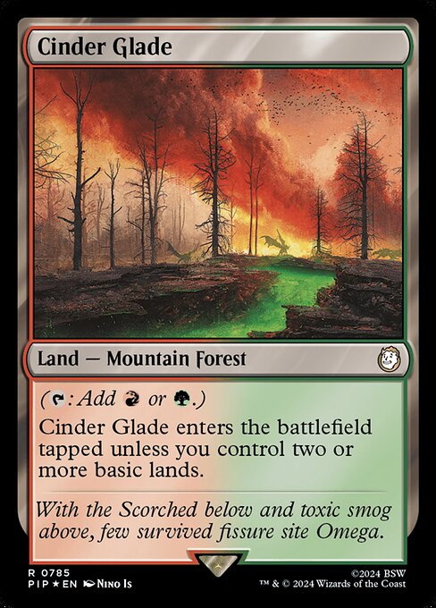 Cinder Glade from Fallout