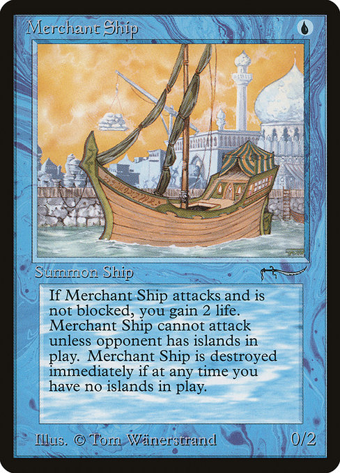 Merchant Ship highlighted card art