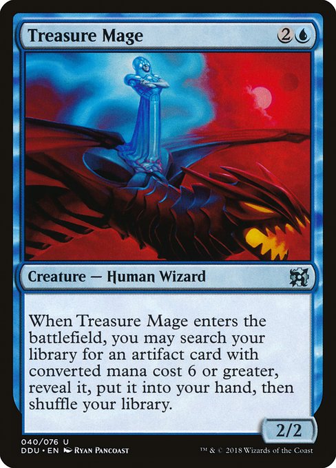 Treasure Mage from Duel Decks: Elves vs. Inventors