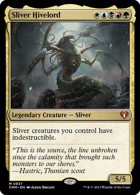 Sliver Hivelord highlighted card art