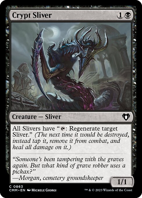 Crypt Sliver from Commander Masters