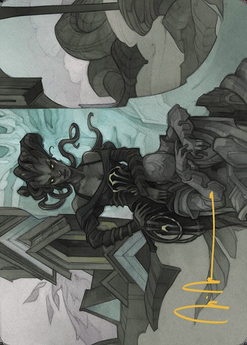 Vraska Joins Up // Vraska Joins Up from Outlaws of Thunder Junction Art Series
