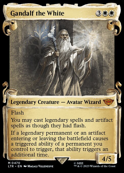 Gandalf the White from The Lord of the Rings: Tales of Middle-earth